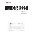 TEAC CR-H225 Owners Manual