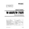TEAC W-800R Service Manual