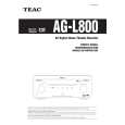 TEAC AG-L800 Owners Manual