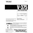 TEAC V375 Owners Manual