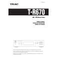 TEAC TR670 Owners Manual