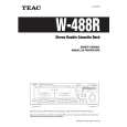 TEAC W488R Owners Manual