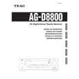 TEAC AG-D8800 Owners Manual