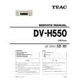 TEAC DV-H550 Service Manual