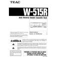 TEAC W515R Owners Manual