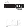 TEAC CD-X9 Owners Manual