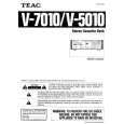 TEAC V7010 Owners Manual