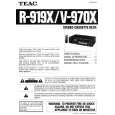 TEAC V970X Owners Manual