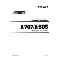 TEAC A-505 Service Manual