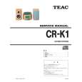 TEAC CR-K1 Service Manual