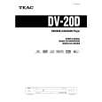TEAC DV-20D Owners Manual