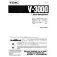 TEAC V3000 Owners Manual