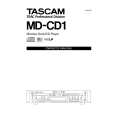 TEAC MD-CD1 Owners Manual