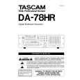 TEAC DA-78HR Owners Manual