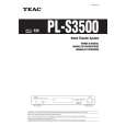 TEAC PL-S3500 Owners Manual