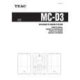 TEAC MC-D3 Owners Manual