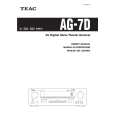 TEAC AG-7D Owners Manual