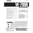 TEAC W790R Owners Manual