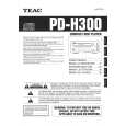TEAC PD-H300 Owners Manual