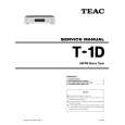 TEAC T-1D Service Manual