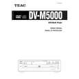 TEAC DV-M5000 Owners Manual