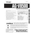 TEAC AGV8500 Owners Manual