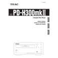 TEAC PDH300MK2 Owners Manual