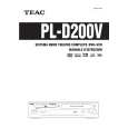 TEAC PLD200V Owners Manual