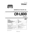 TEAC CLR600 Service Manual