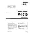 TEAC V-1010 Service Manual