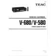 TEAC V-580 Service Manual