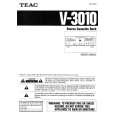 TEAC V3010 Owners Manual