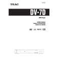 TEAC DV-7D Owners Manual