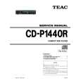TEAC CD-P1440R Service Manual