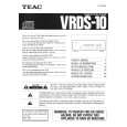 TEAC VRDS10 Owners Manual