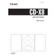 TEAC CD-X8 Owners Manual